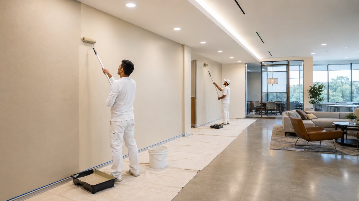 Commercial and institutional painting