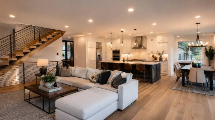 Renovated interior