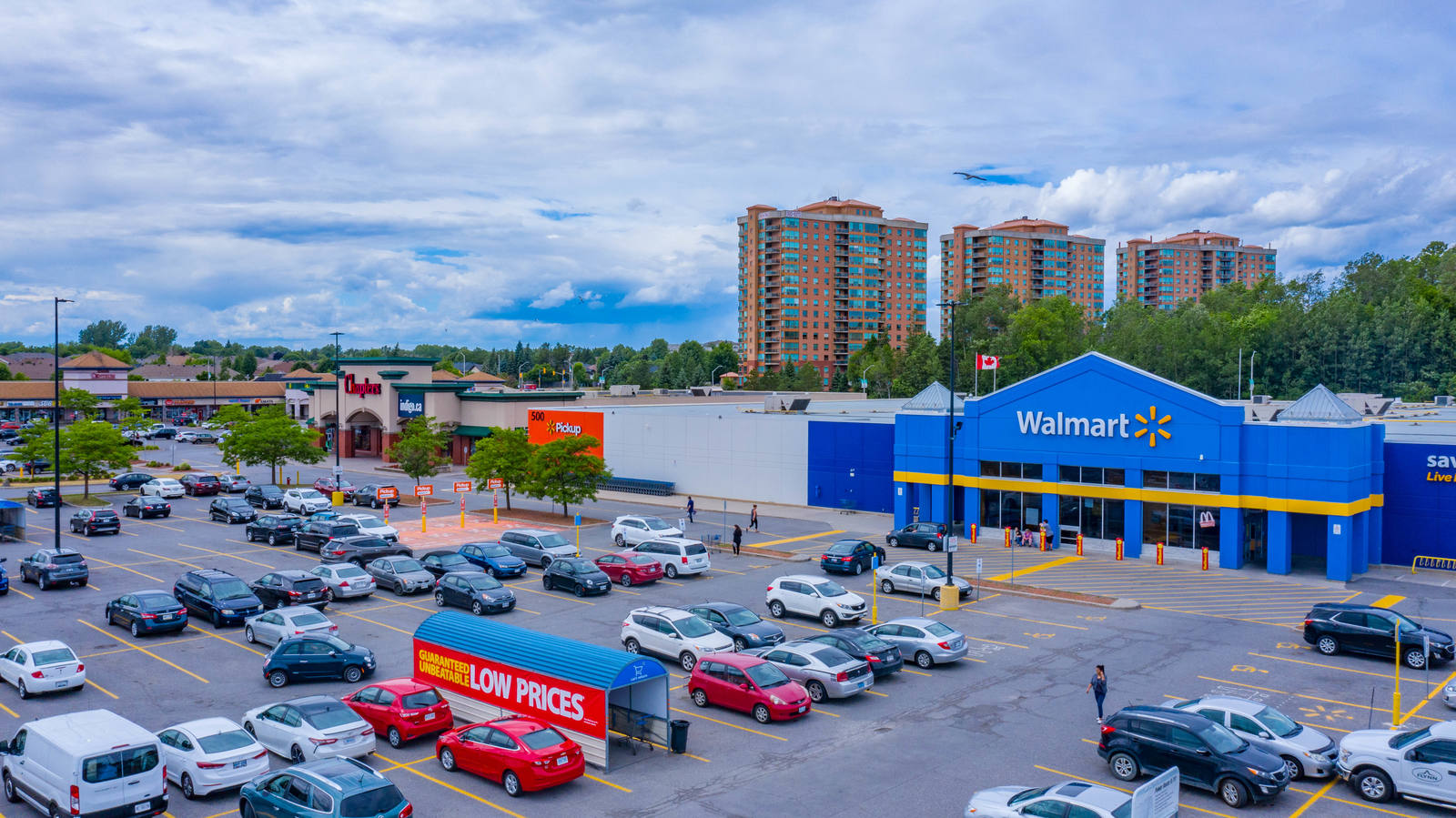 Walmart Supercentre exterior refreshed by HEIMS — Kanata, Ontario